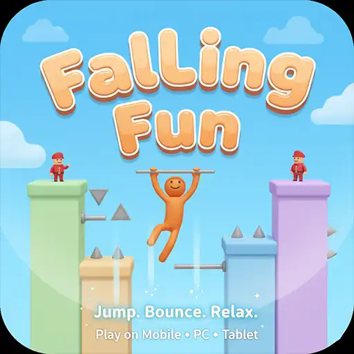 Falling Fun Relaxing Jump and Bounce