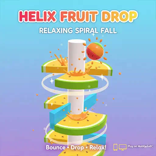 Helix Fruit Drop Relaxing Spiral Fall Challenge