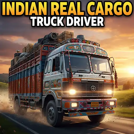 Indian Real Cargo Truck Driver