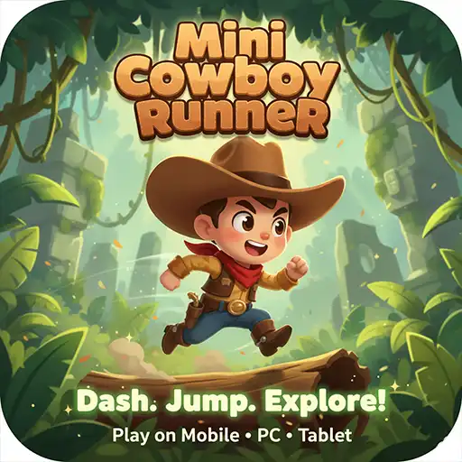 Mini Cowboy Runner Game