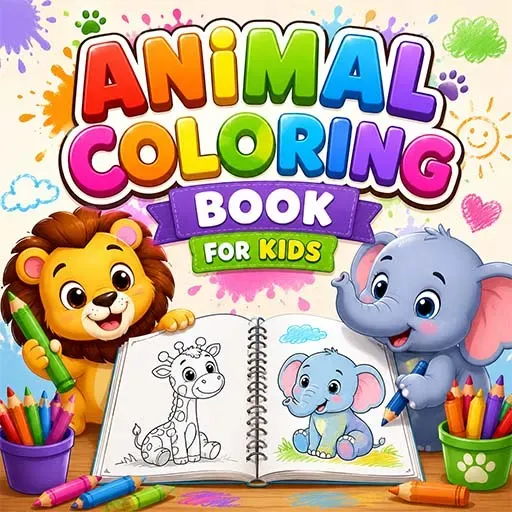 Animal Coloring Book for Kids