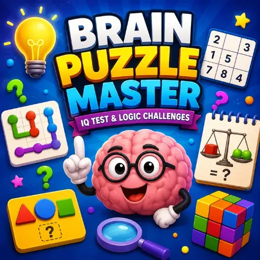Brain Puzzle Master IQ Test And Logic Challenges