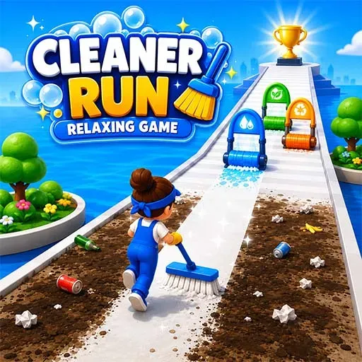 Cleaner Run Relaxing Game