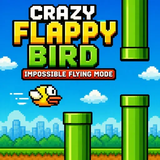 Crazy Flappy Bird Game Impossible Flying Mode