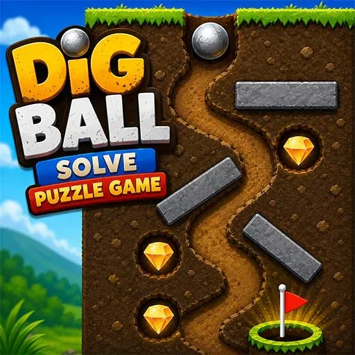 Dig Ball Solve Puzzle