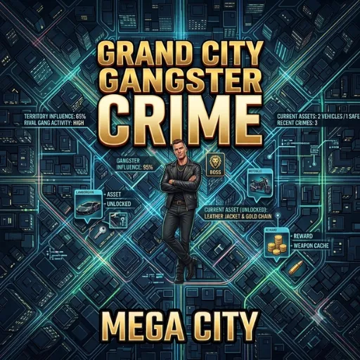 Grand City Gangster Crime Open World Mafia Game