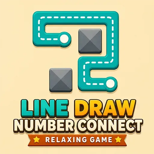 Line Draw Number Connect Relaxing Game