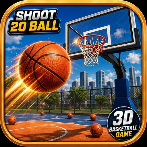 Ultimate Basketball Game Shoot Hoops on Court