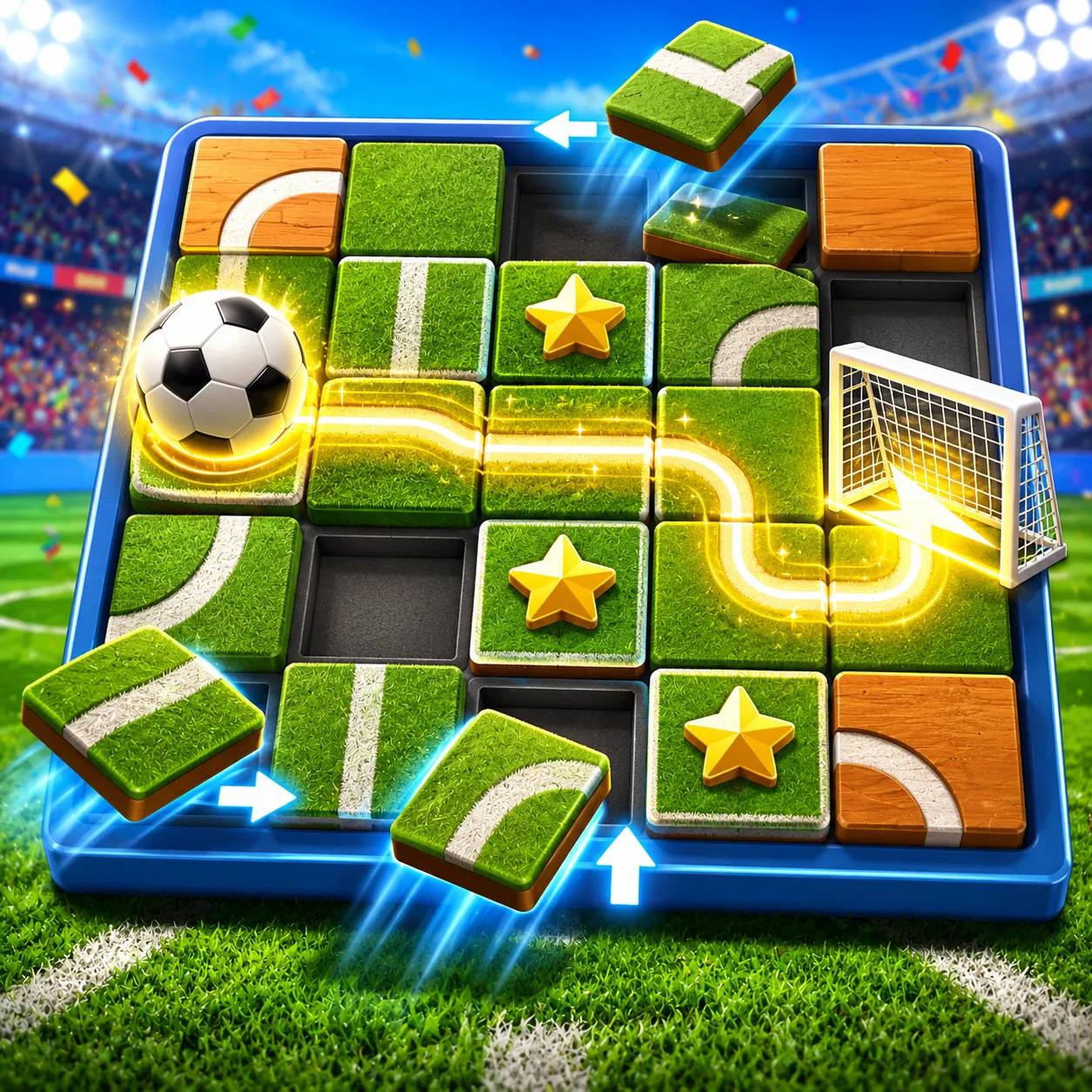 Unblock the Soccer – Fun Football Puzzle Challenge Online